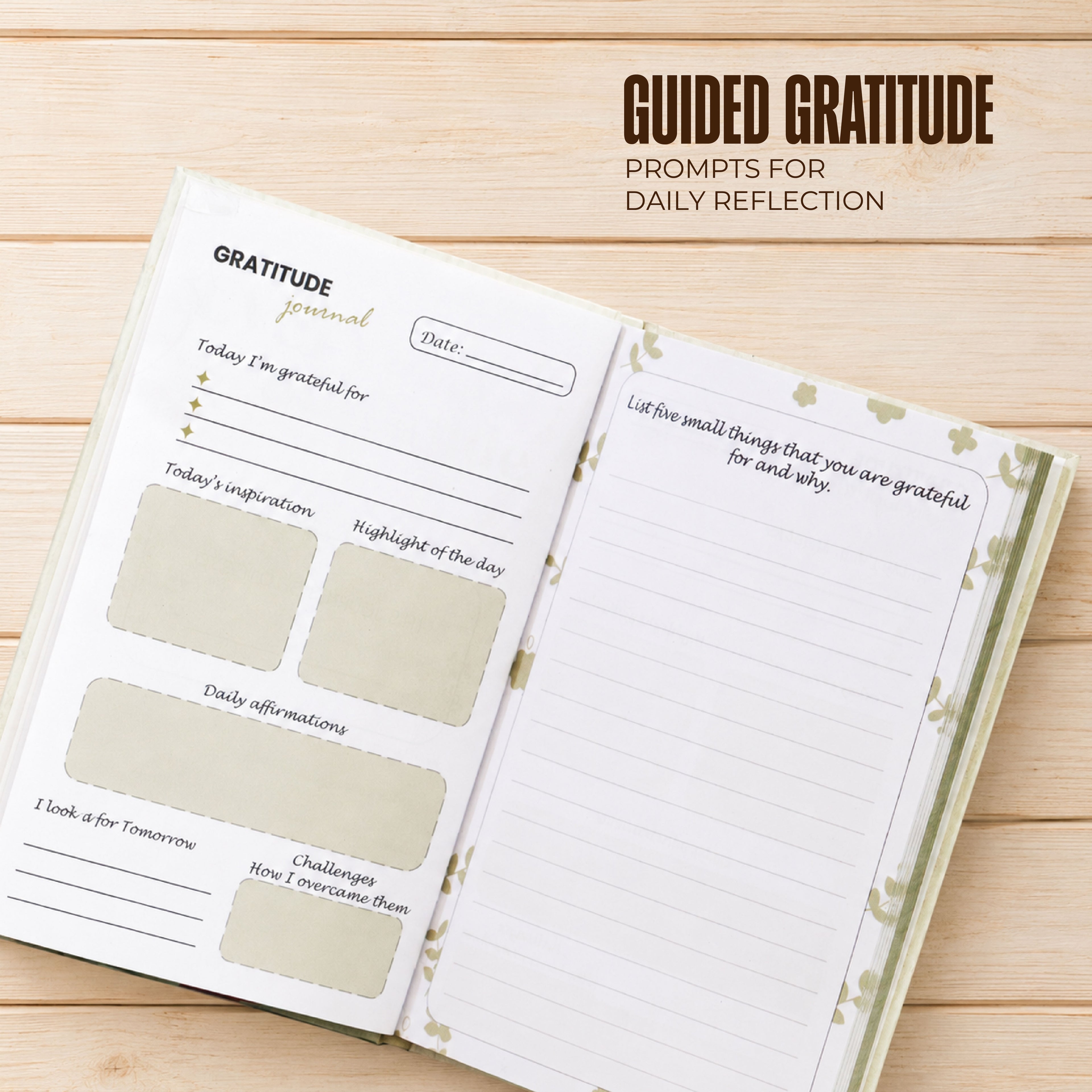 Gratitude Journal ( Blooming Gratitude )