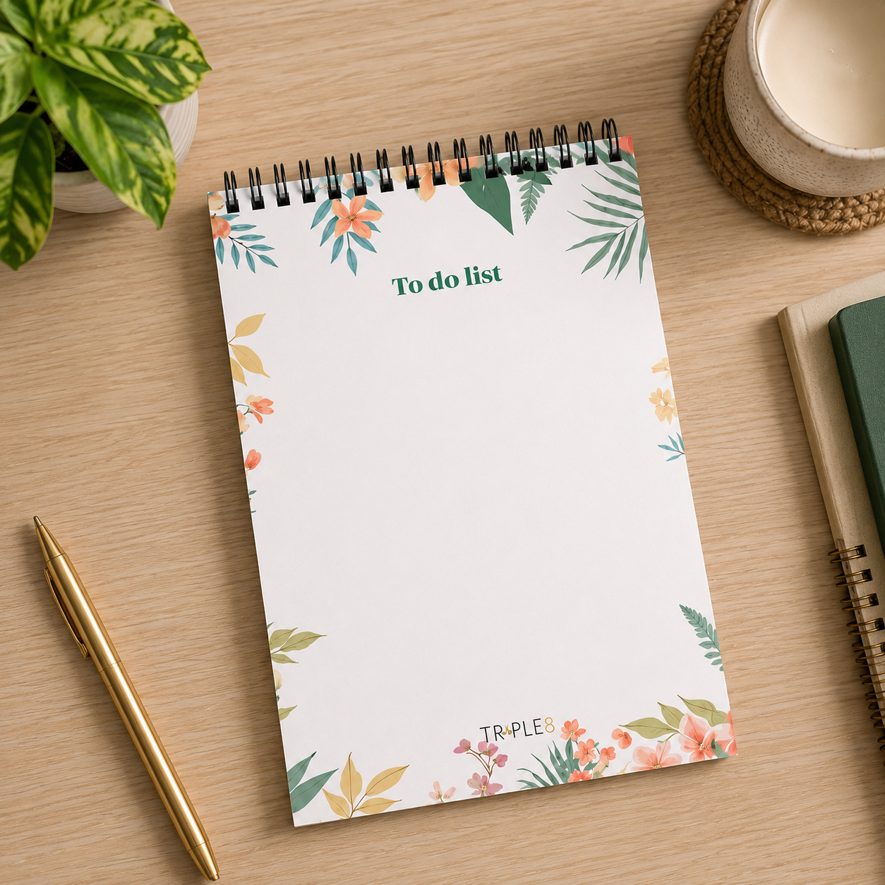 To Do List (Notes & Thoughts Floral)