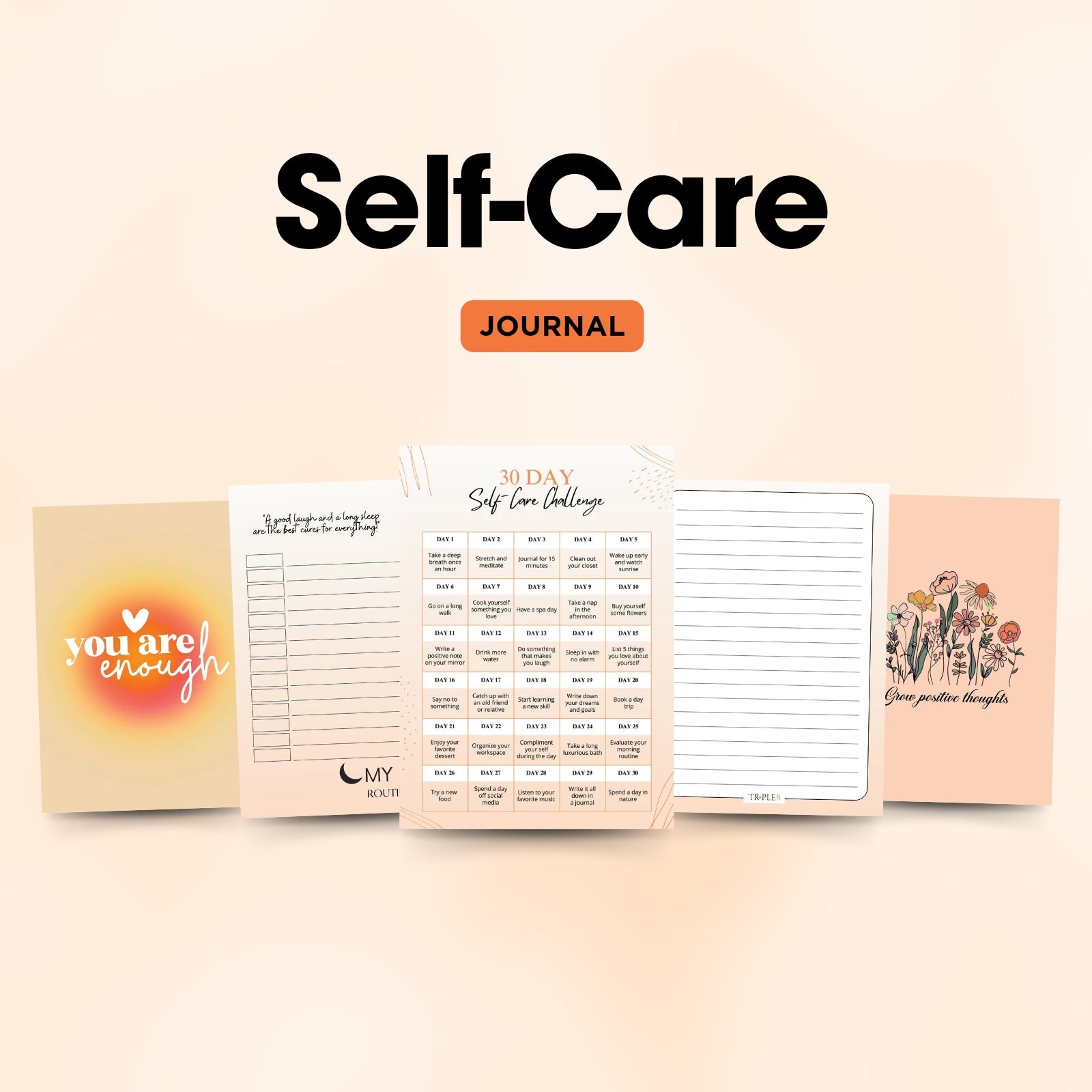 Self Care Journal