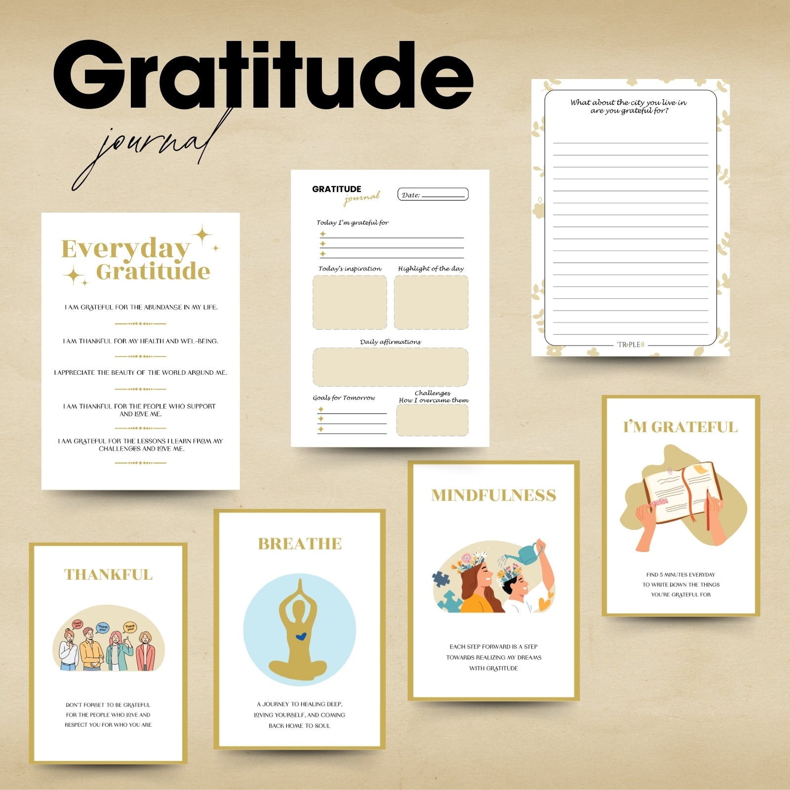 Grateful for it all Gratitude Journal